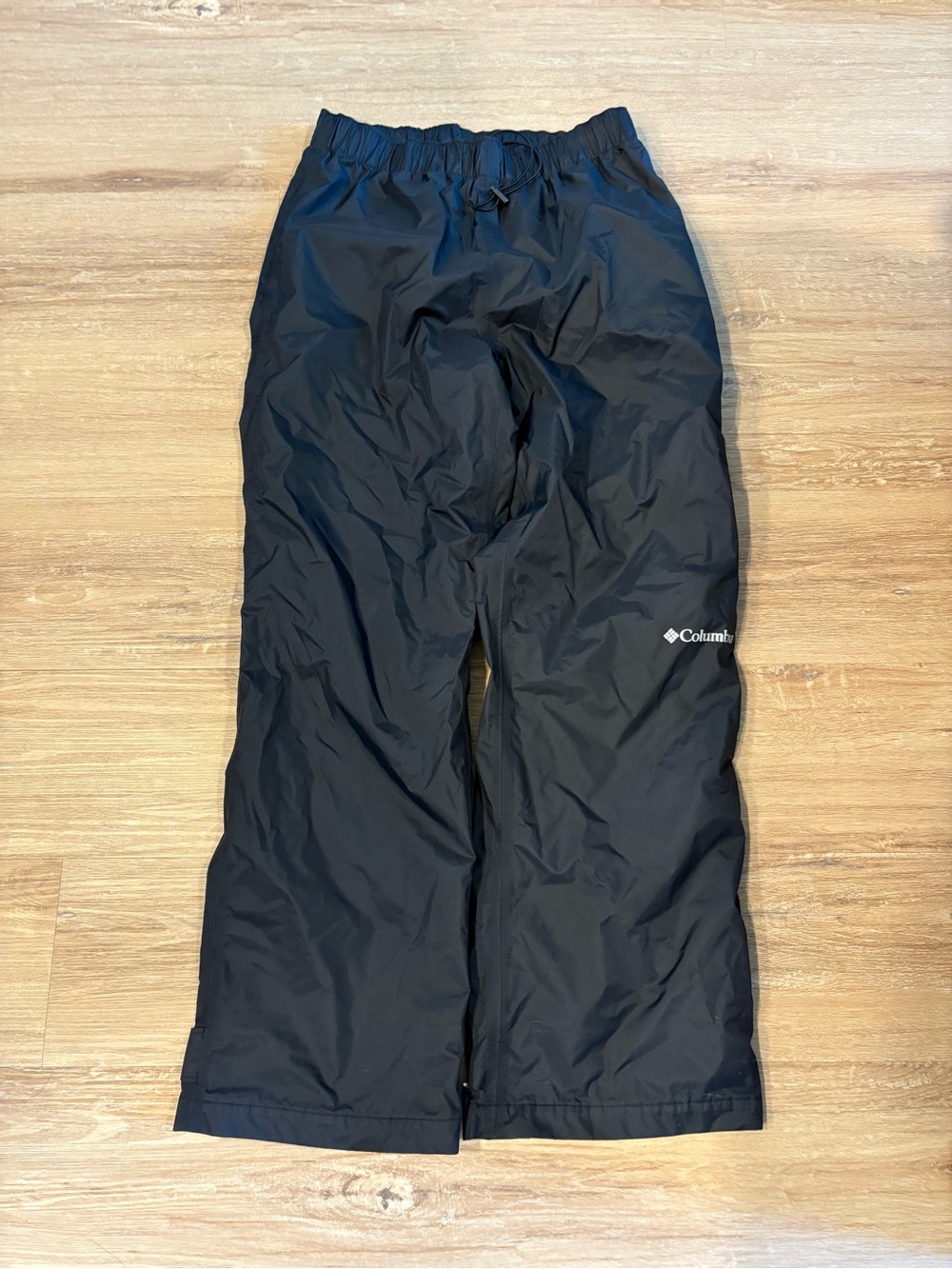 Columbia Women’s Black Rain/Ski Omni-Tech Pants - Lightweight Waterproof Bottoms